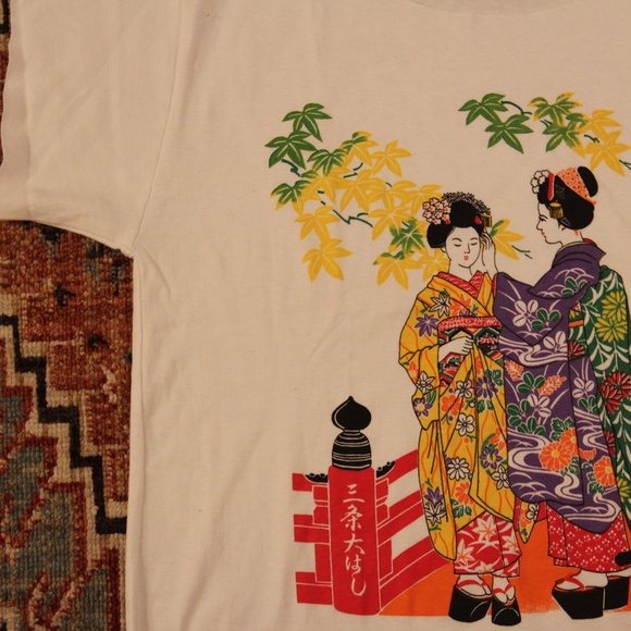 vintage asian crop top - Picture 2 of 4